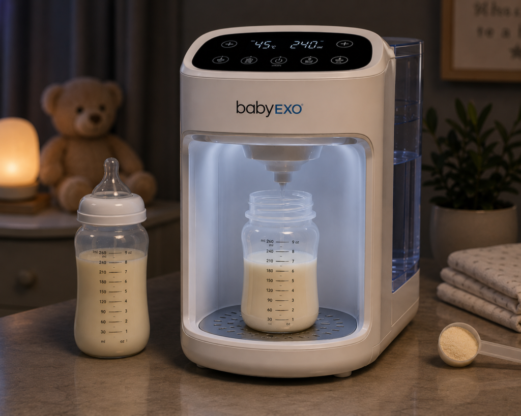 baby exo formula dispenser twins night feeding