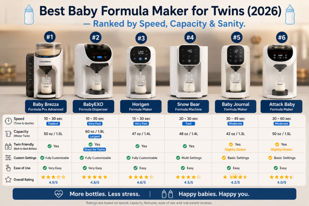 Best Baby Formula Maker for Twins