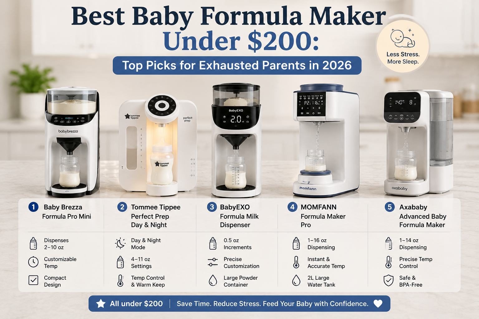 Best Baby Formula Maker Under $200
